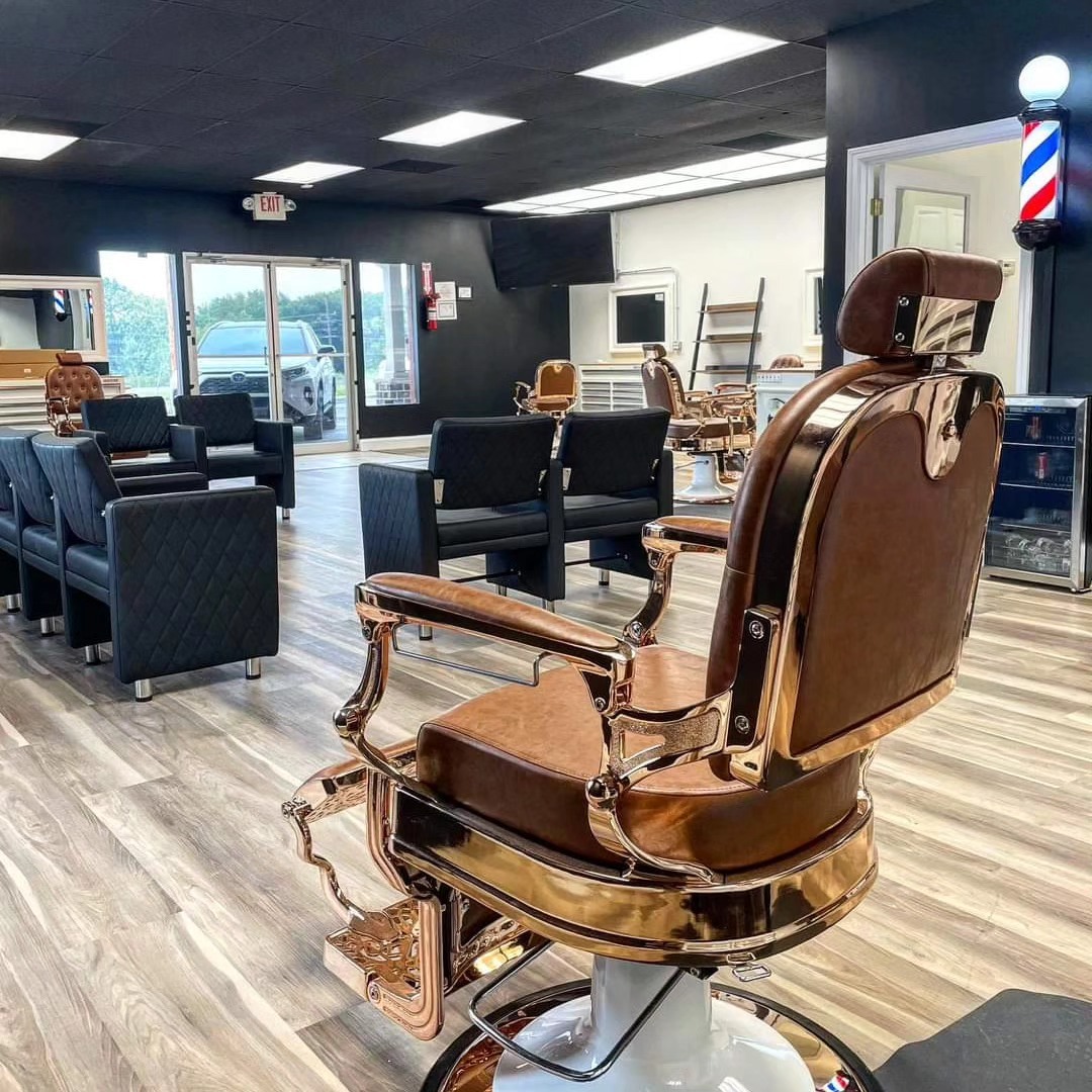 Walt's Barber Shop Interior - Professional barber chairs and modern setup